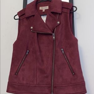Philosophy maroon vest